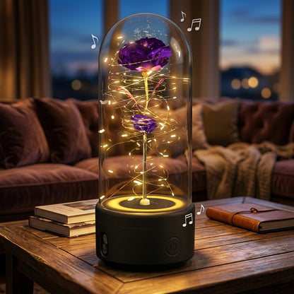 Enchanted Rose Music Lamp