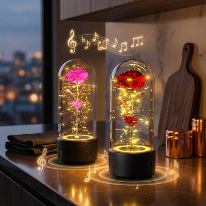 Enchanted Rose Music Lamp