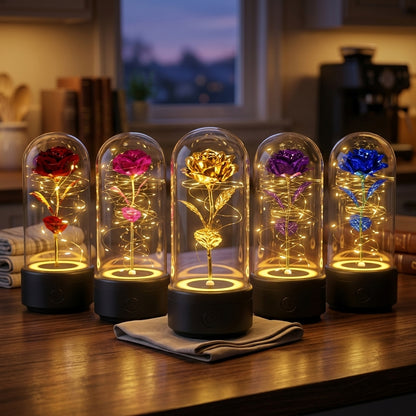Enchanted Rose Music Lamp