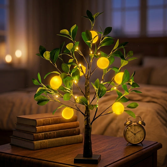 Luminous Lemon Tree Lamp