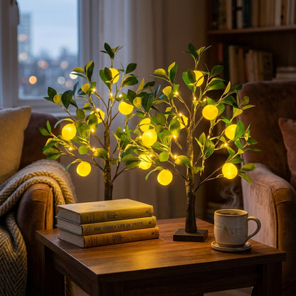 Luminous Lemon Tree Lamp