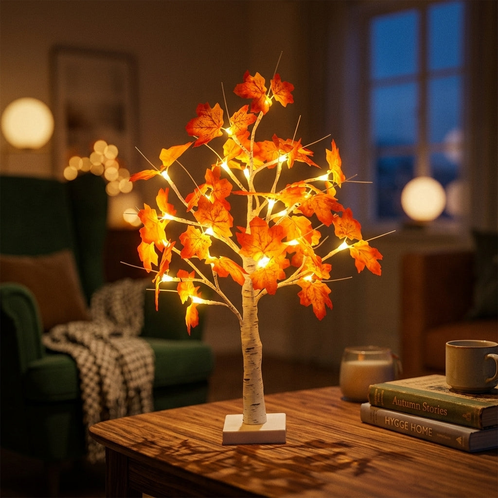 Maple Glow Tree Lamp