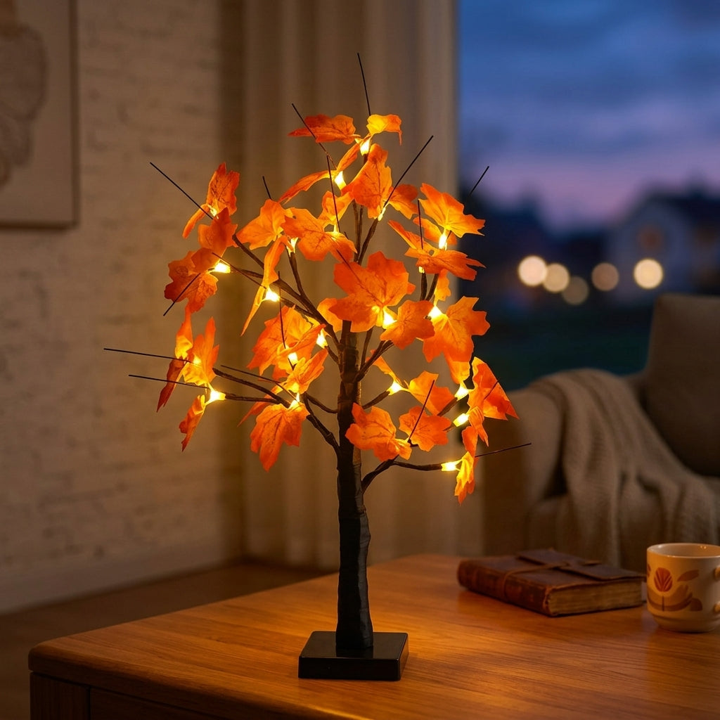 Maple Glow Tree Lamp
