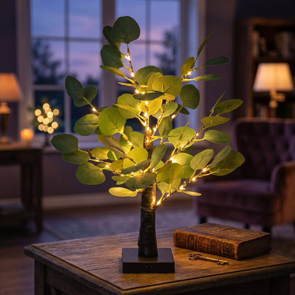 Enchanted Eucalyptus Tree Lamp