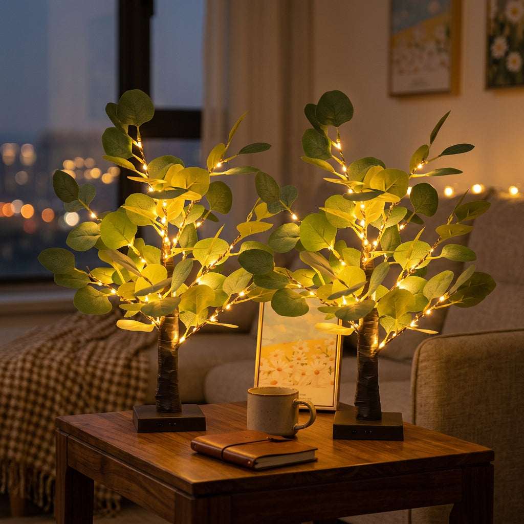 Enchanted Eucalyptus Tree Lamp
