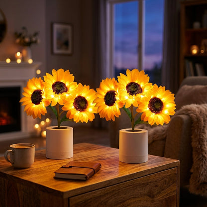 Radiant Sunflower Lamp