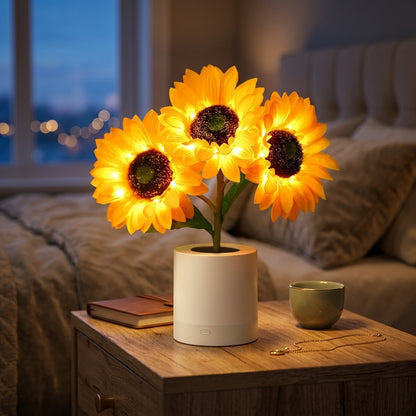 Radiant Sunflower Lamp