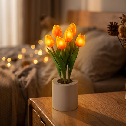 Glowing Tulip Bouquet Lamp