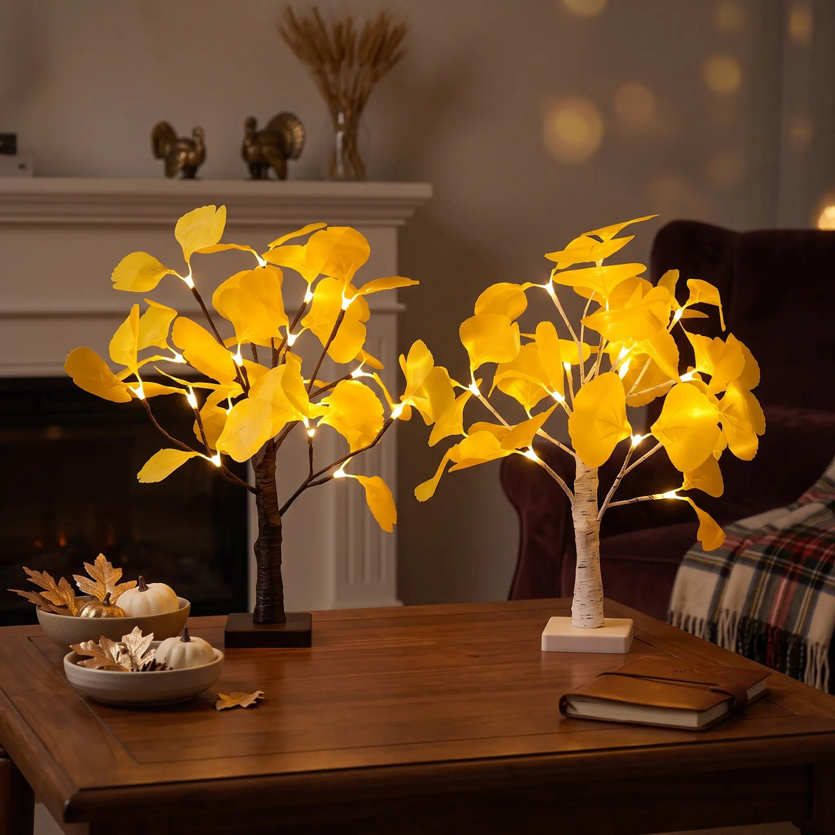 Ginkgo Tree Lamp
