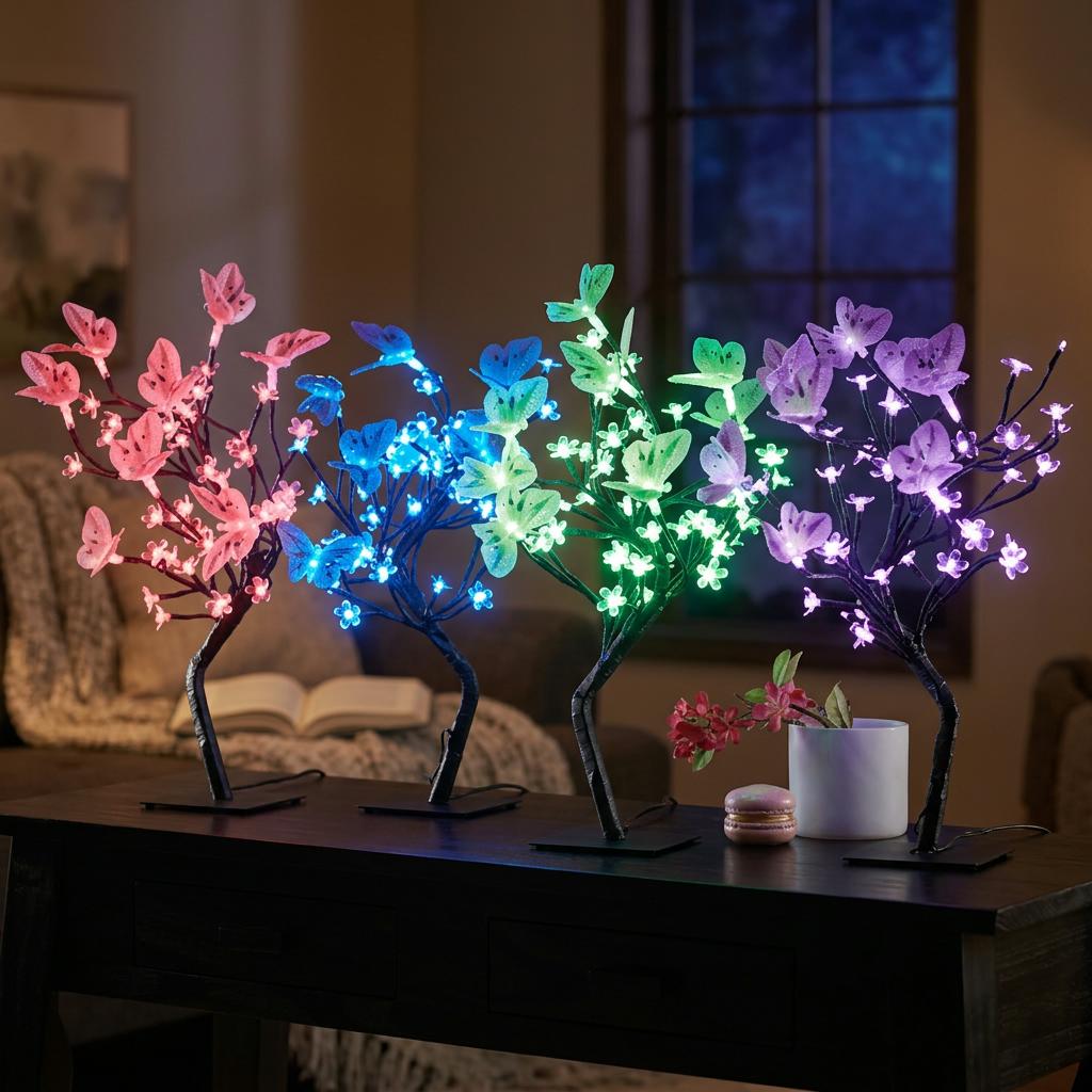Butterfly Blossom Lamp