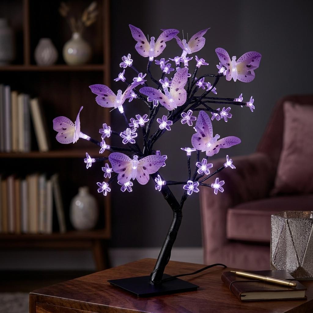 Butterfly Blossom Lamp