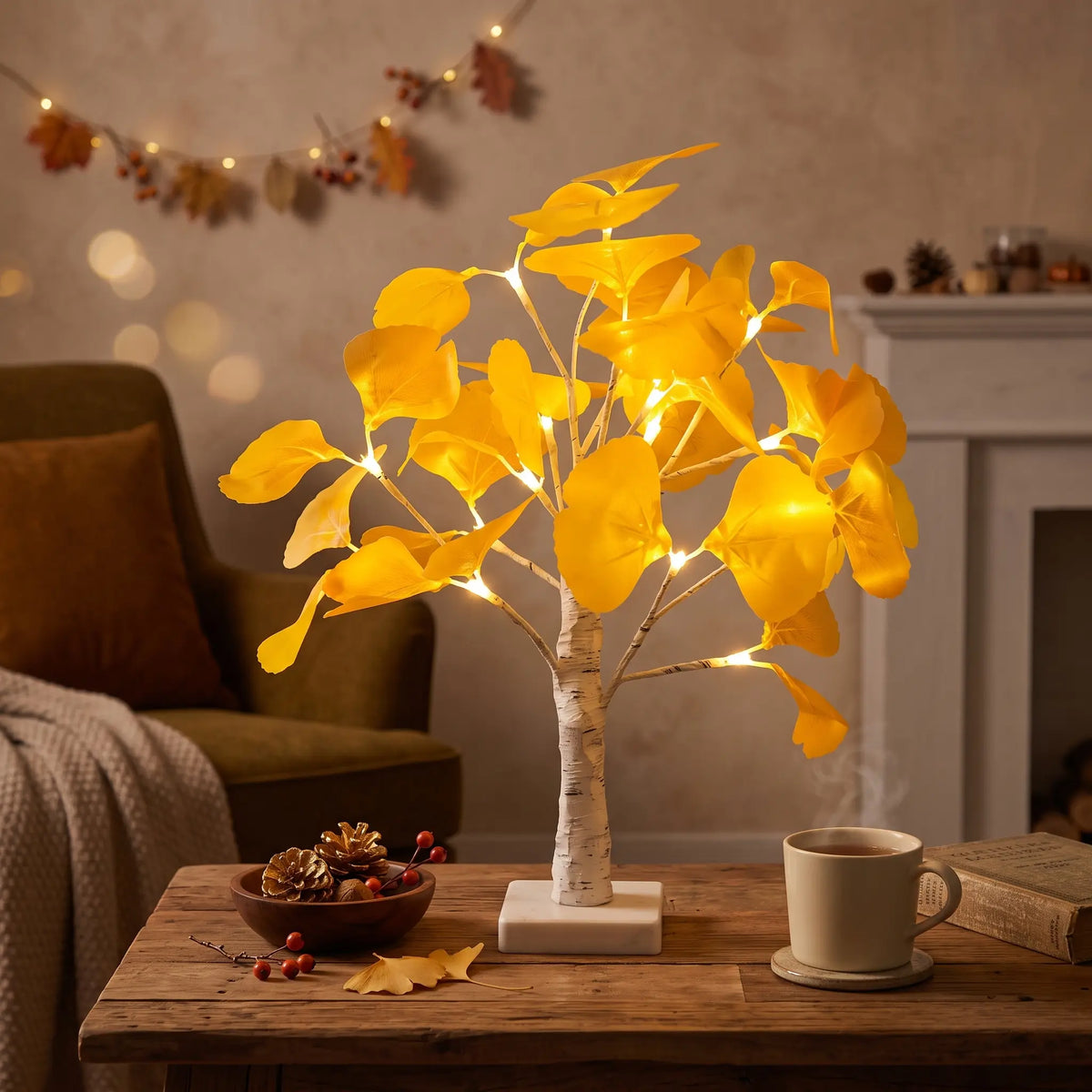Ginkgo Tree Lamp