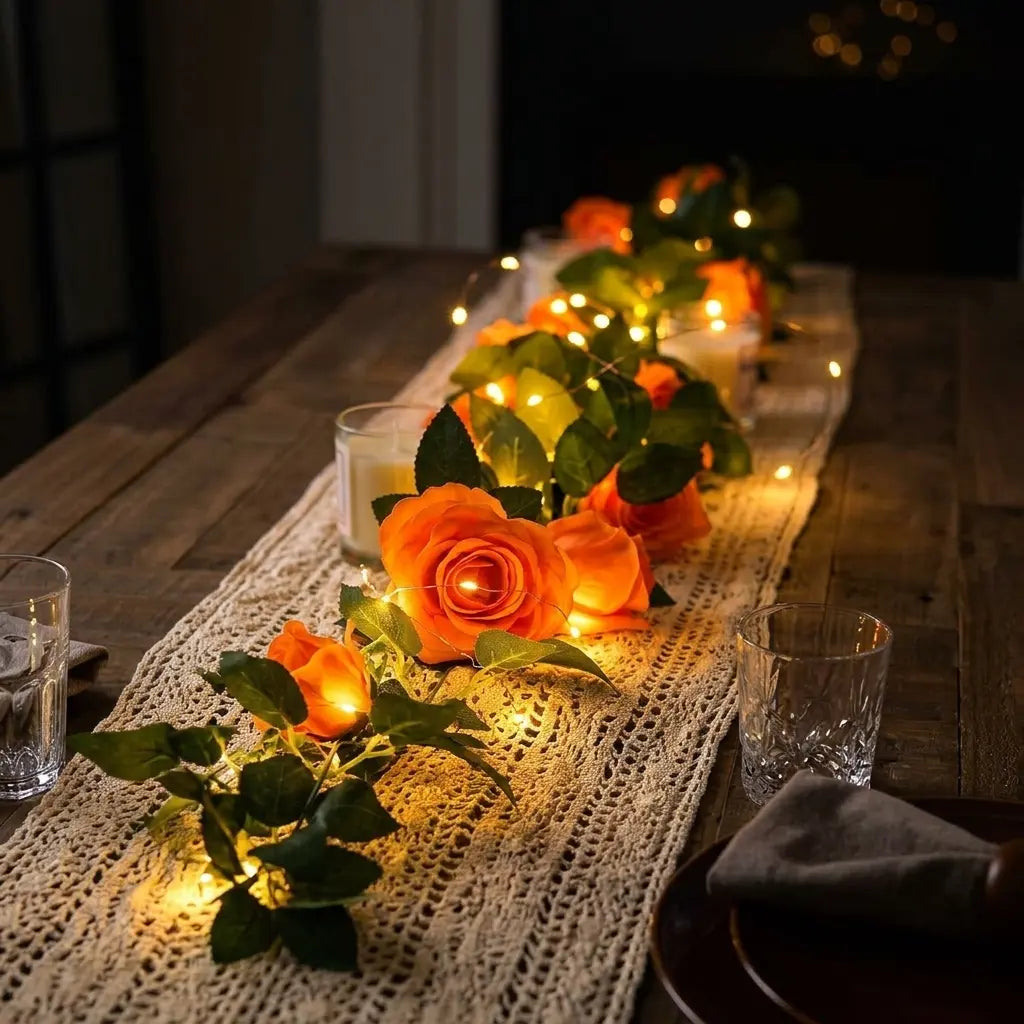 Enchanted Rose Garland