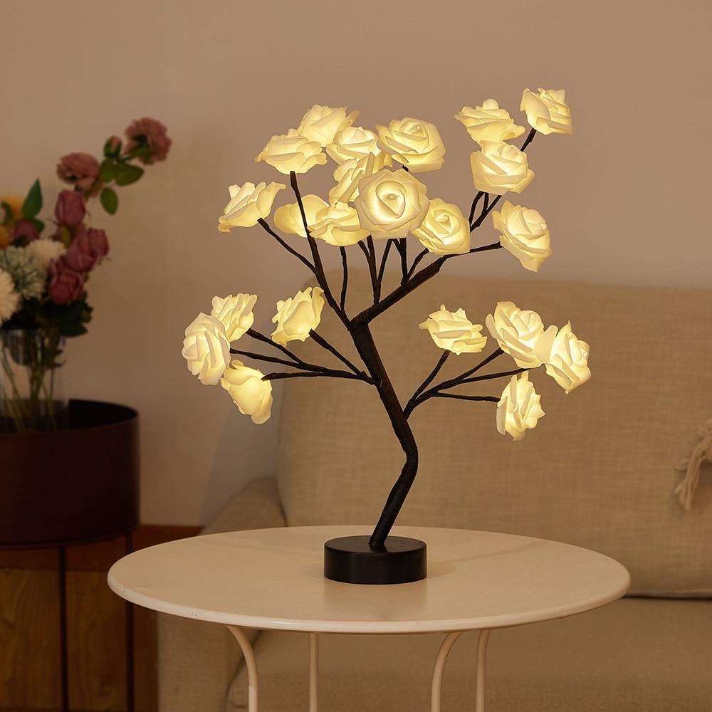 Forever Rose Lamp