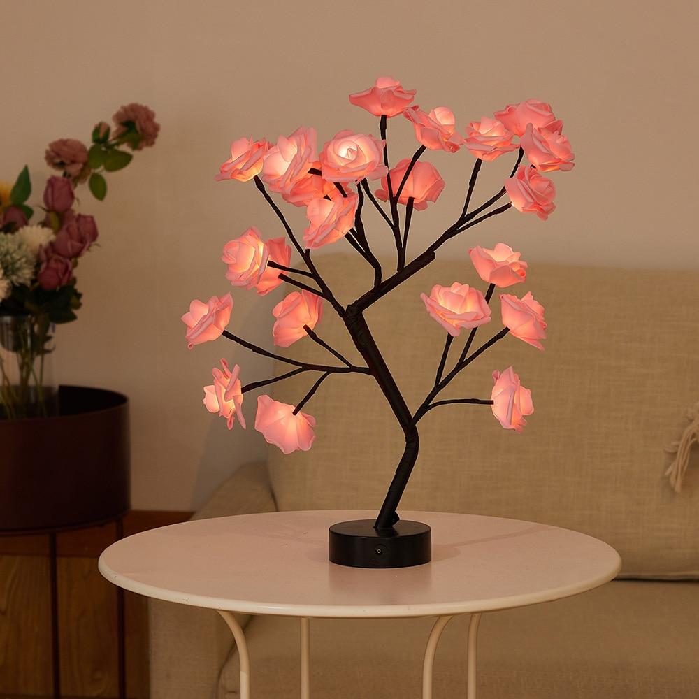 Forever Rose Lamp